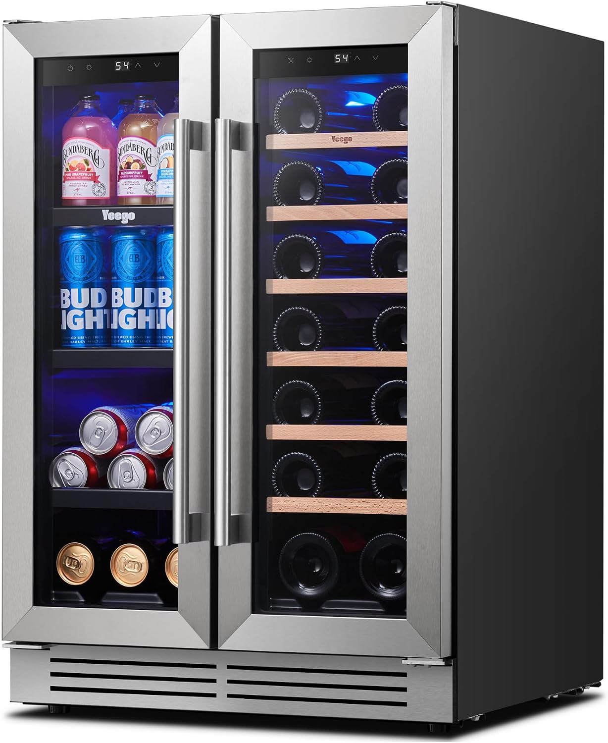Wine Beer Dual Zone - Réfrigérateur à vin et boissons Yeego