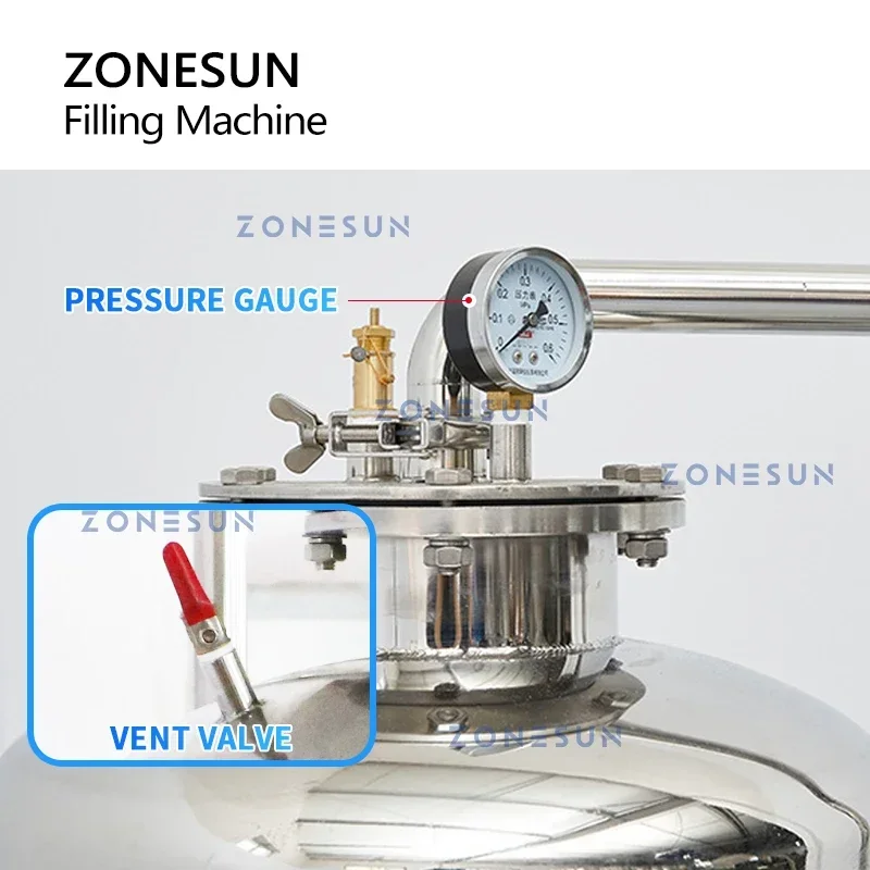 Wine Beers - ZONESUN boissons gazeuses Machine de remplissage