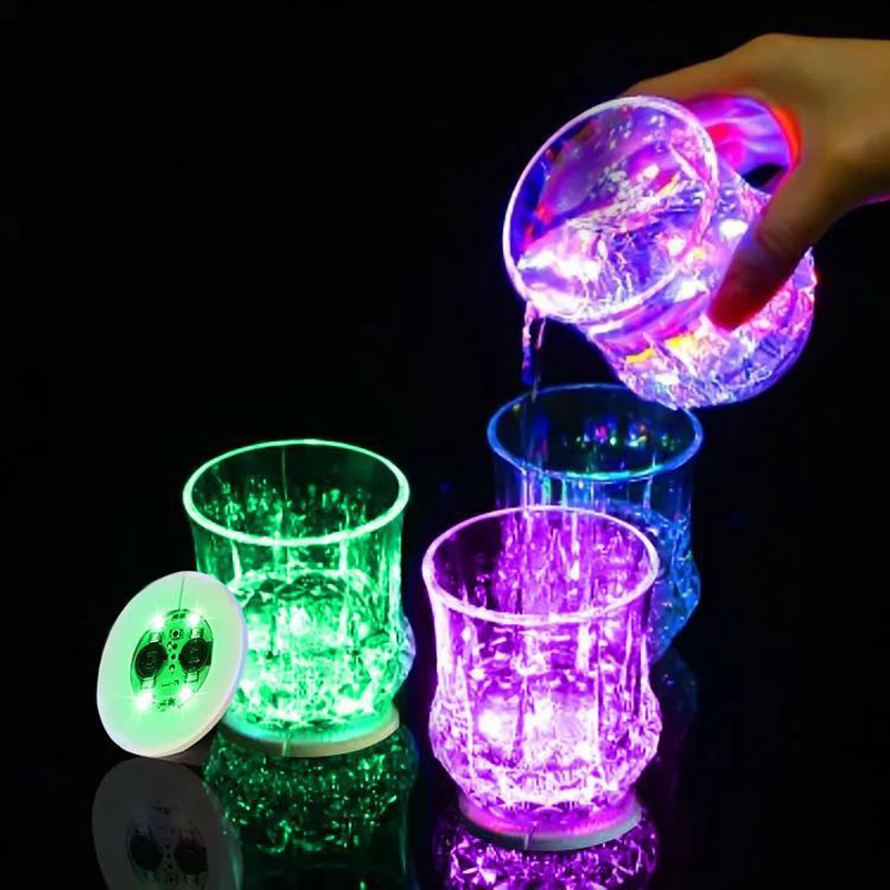 Wine Beer Red - Autocollant de dessous de verre LED,