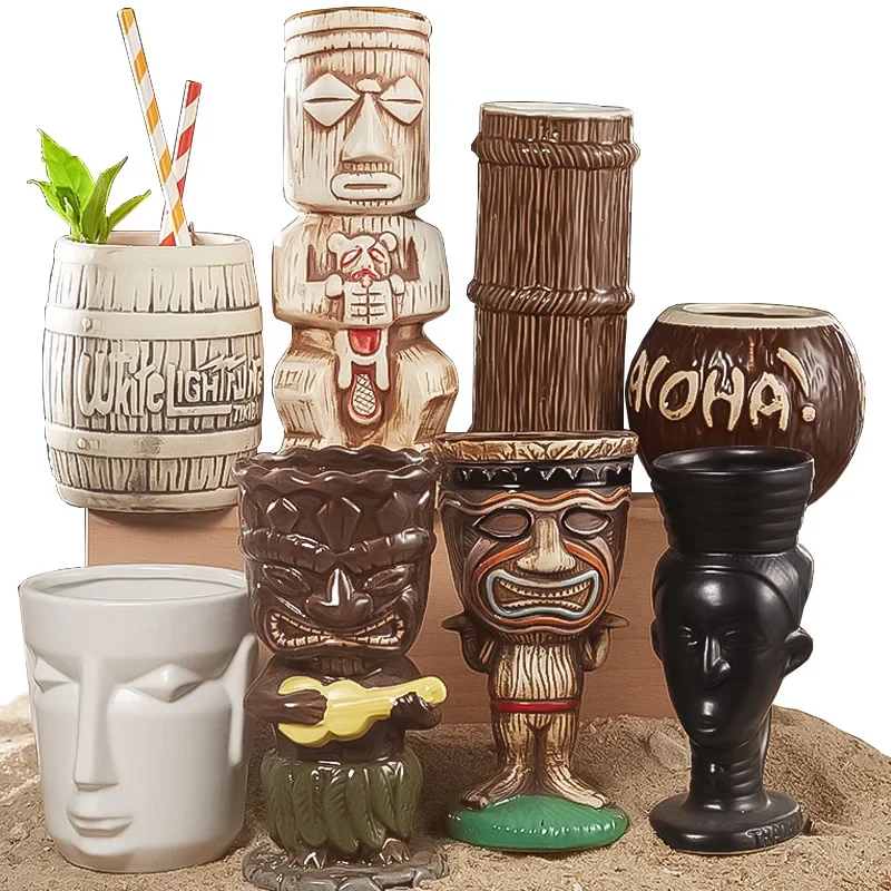 Tasse Tiki hawaïenne de 60 typ - Wine Beer Cocktail avis et prix