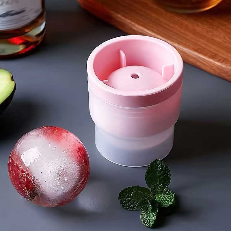 Lot de 3 moules à glaçons rond - Wine Beer Refrigerator avis et prix