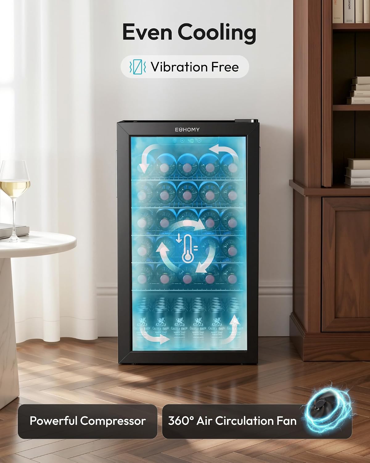Réfrigérateur à boissons 125 c - Wine Beer Fridge avis et prix