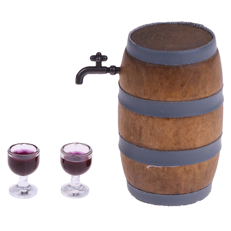Mini baril de vin rouge en boi - Wine Beer Red avis et prix