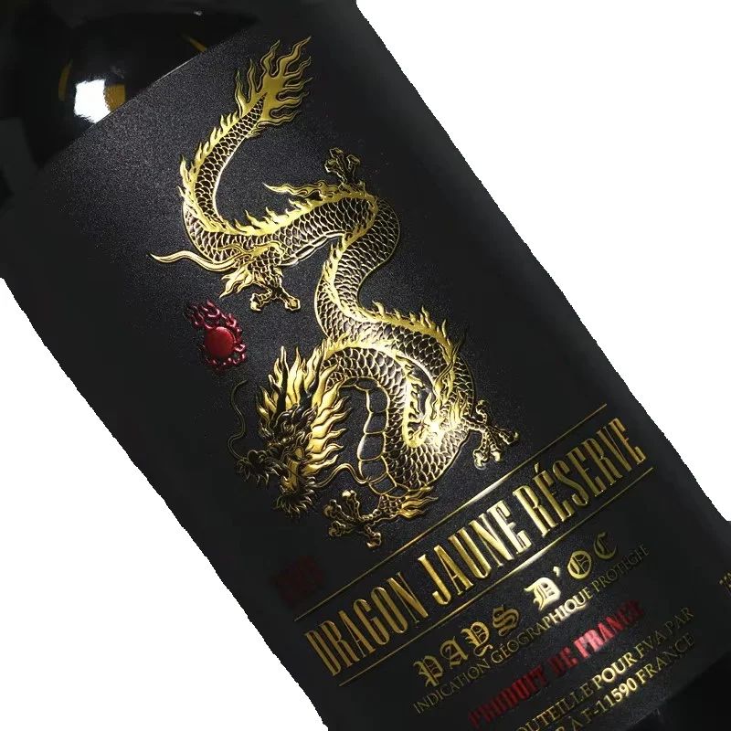 Étiquette de vin de luxe perso - Wine Beer Red avis et prix