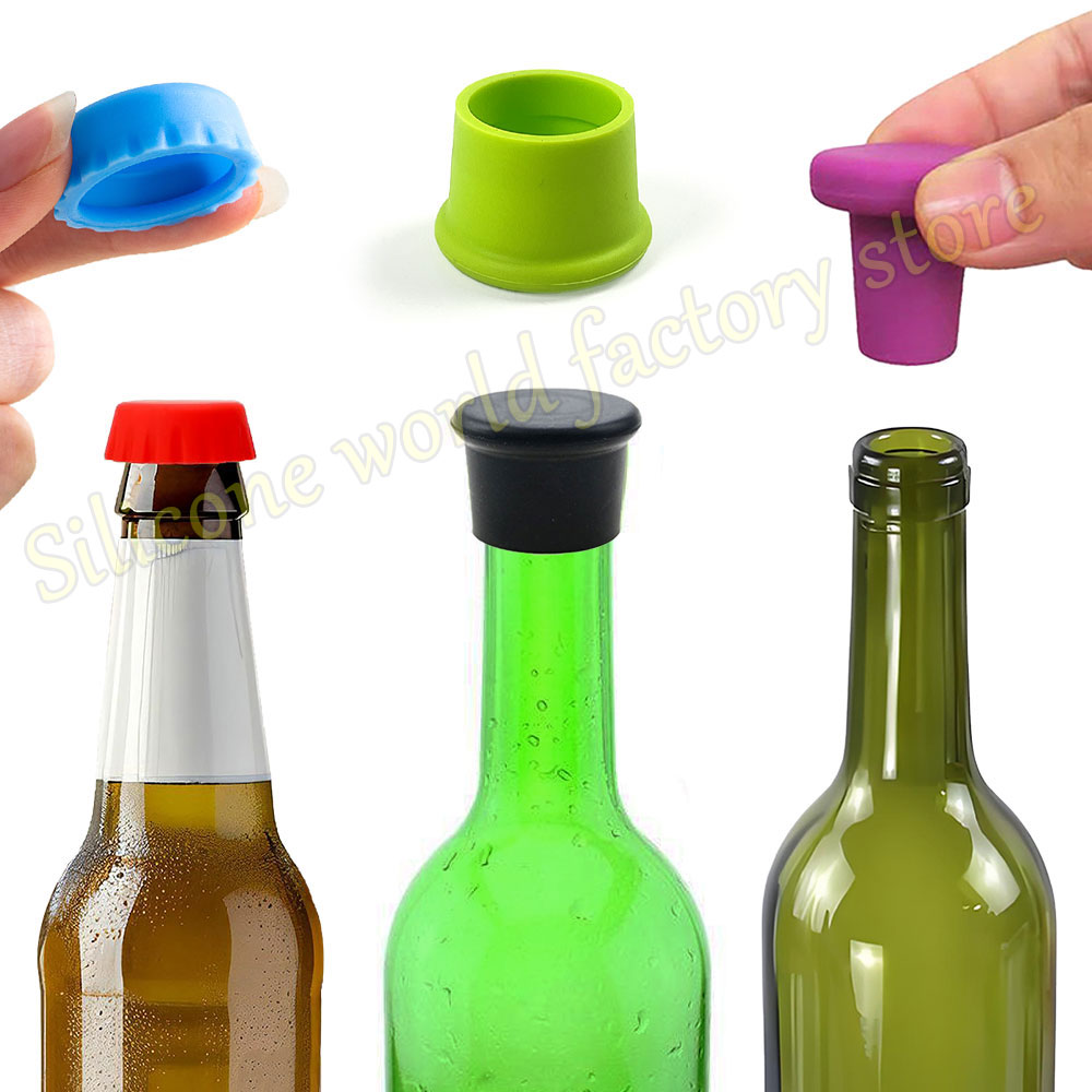 Lot de 12/6/3 bouchons en sili - Wine Beer Red avis et prix