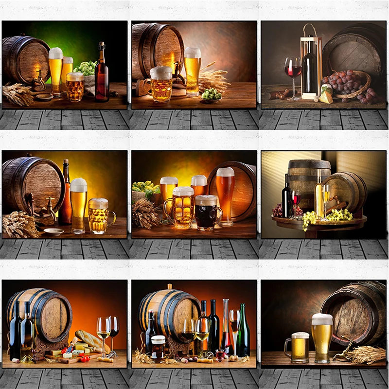 Toile de bouteille de bière, v - Wine Beer Red avis et prix