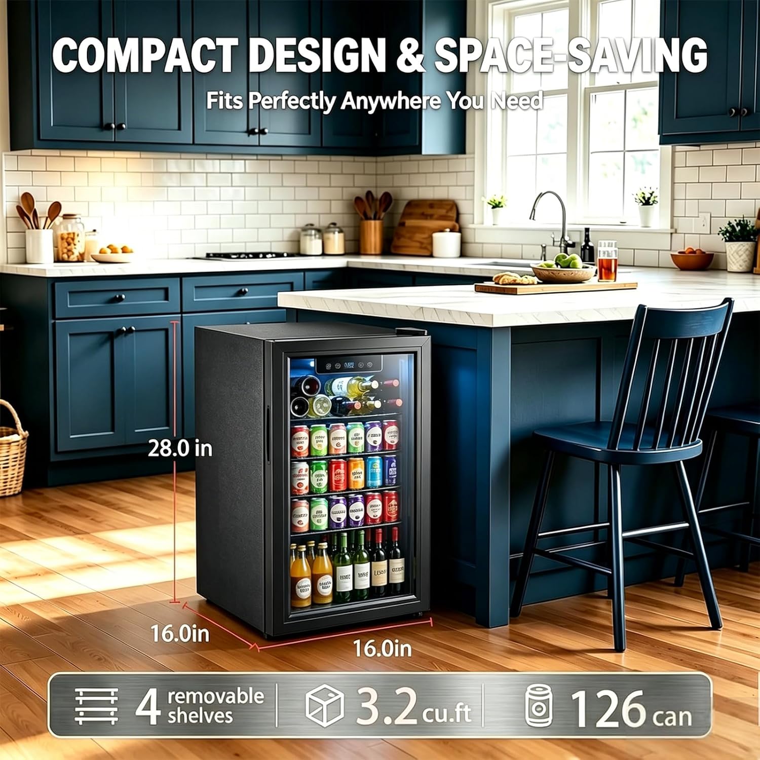 Réfrigérateur à boissons de 3, - Wine Beer Fridge avis et prix