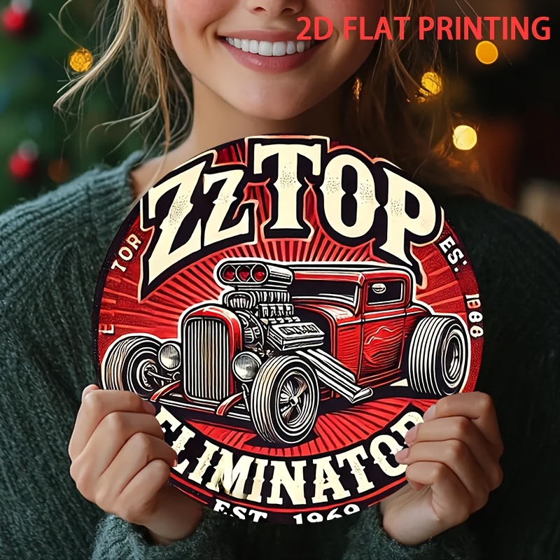 2D plat, 1 pièce ZZ Top Elimin - Wine Tag Label avis et prix
