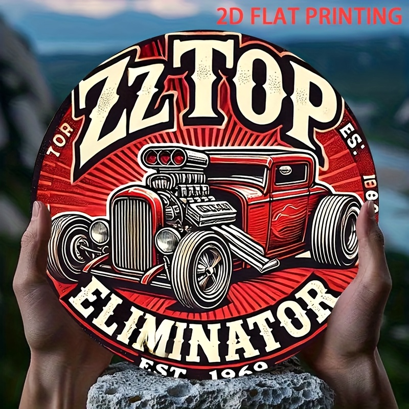 2D plat, 1 pièce ZZ Top Elimin - Wine Tag Label avis et prix