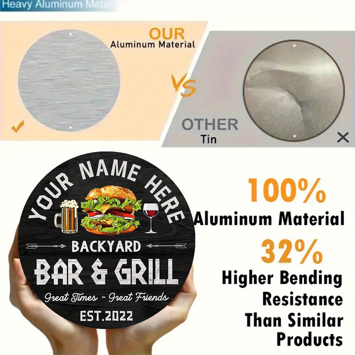 [2D Plat] Panneau de bar/resta - Wine Beers avis et prix