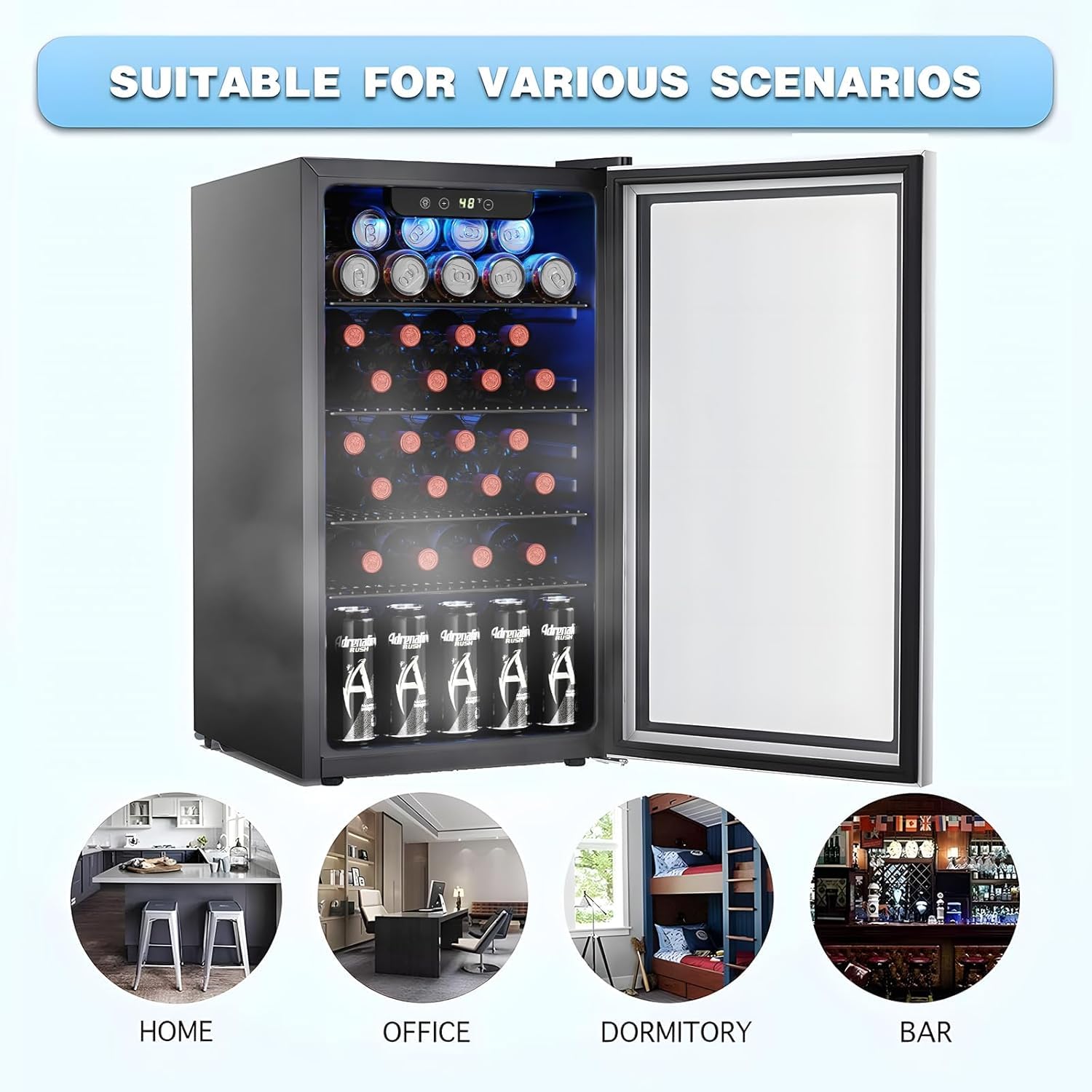 Réfrigérateur à vin / Cave à v - Wine Beer Fridge avis et prix