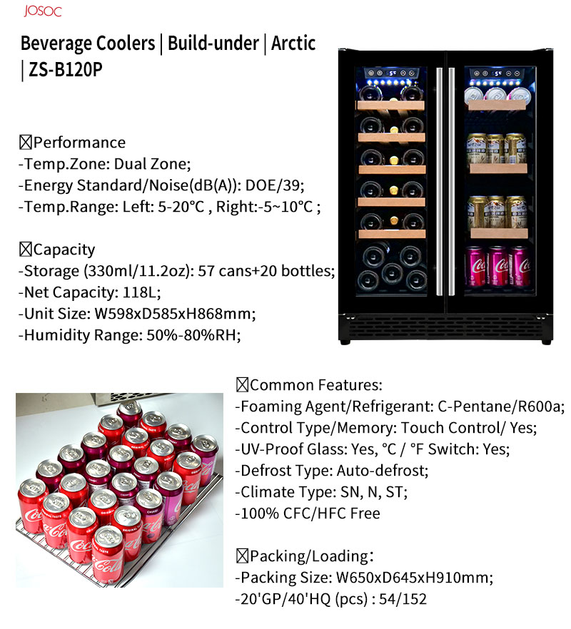 Réfrigérateur à vin et à bière - Wine Beer Fridge avis et prix