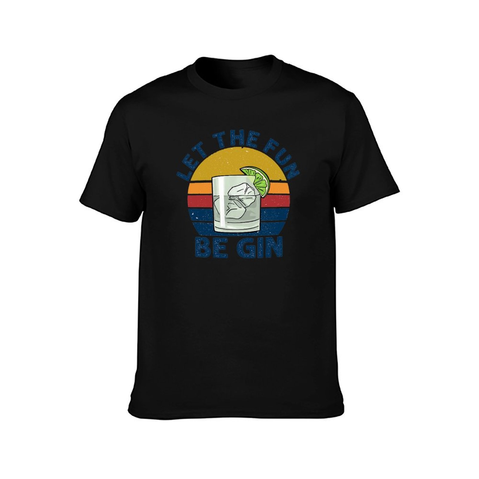 T-shirt WINE LET THE FUN BE GI - Beer Wine Gin avis et prix