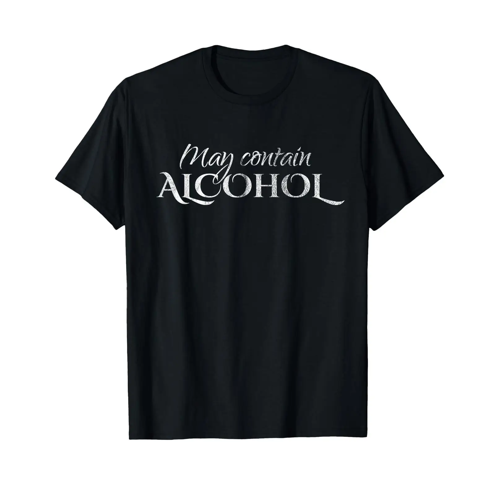 T-shirt vintage délavé unisexe - Beer Wine Gin avis et prix