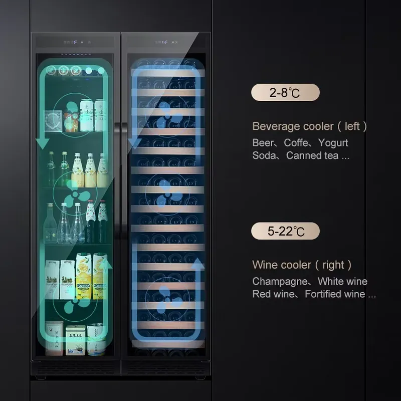 Réfrigérateur à boissons encas - Wine Beer Dual Zone avis et prix
